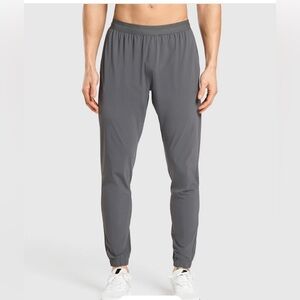 Gymshark Gray Sweatpants with Elastic Waistband